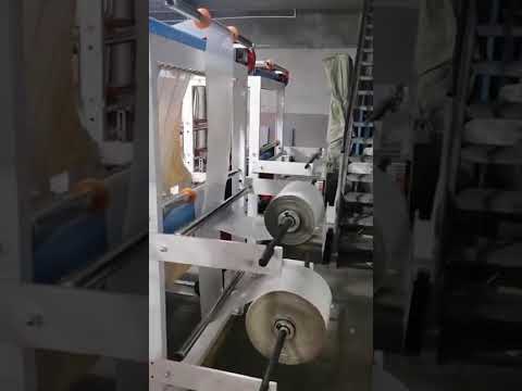 QGF-900 Nylon Bag Making, Cutting, and Sealing Machine #machine #manufacturing
