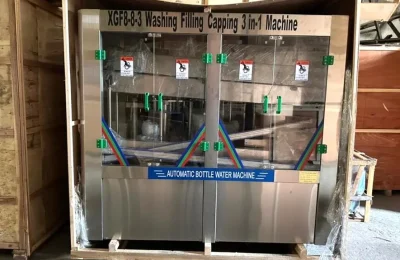 Automatic Bottle Water Machine XGF 8-8-3 (3,000 BPH) for bottled water production lines in Nigeria