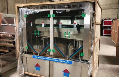 Automatic Bottle Water Machine XGF 12-12-5 in wooden case