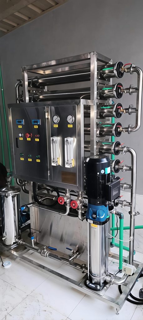 reliable 2000 LPH Reverse Osmosis Macine for water purification in Nigeria