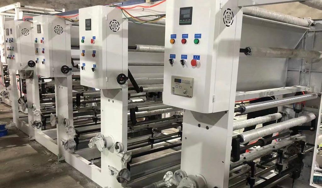 Gravure 4 Colour nylon Printing Machine ASY4-1200