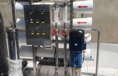 5000 LPH reverse osmosis machine , 5Ton RO for industrial water purification in Nigeria