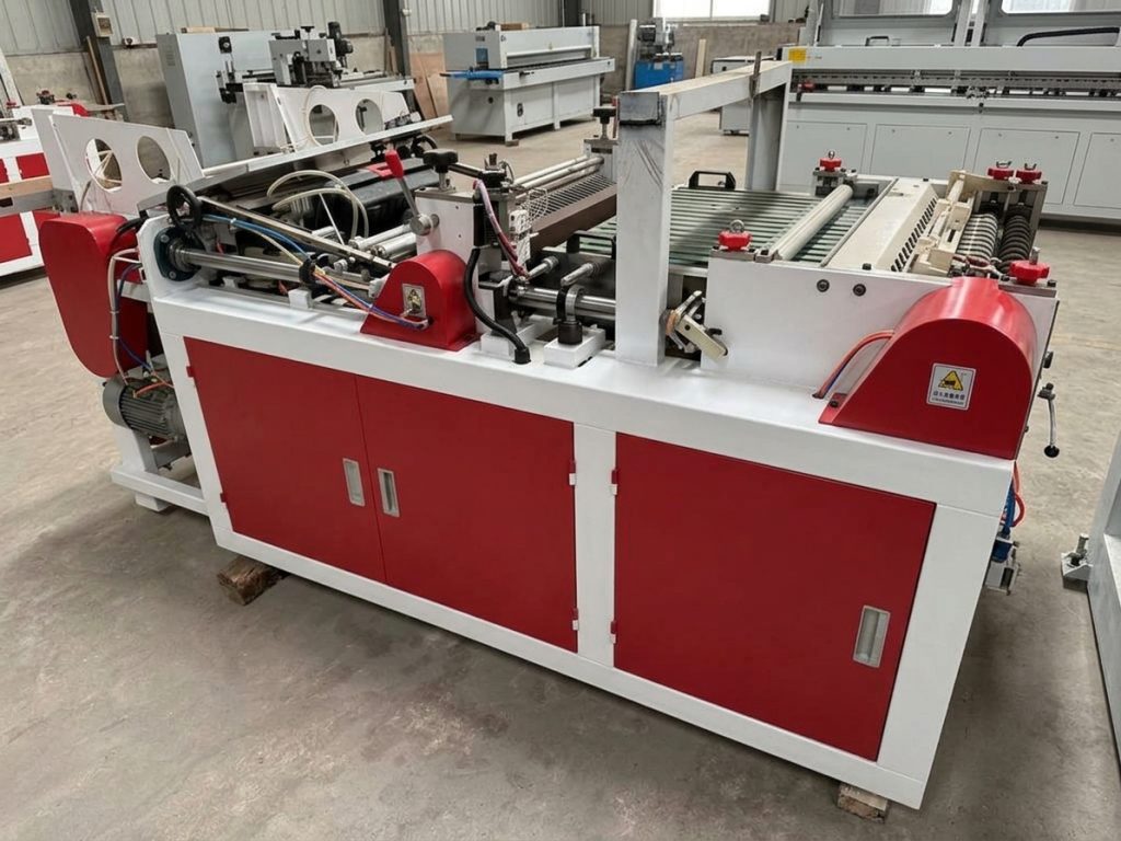 DRQ-600 mm nylon side sealing and cutting machine