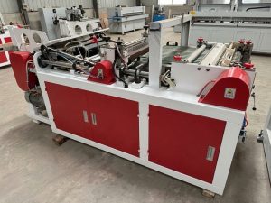 DRQ-600 mm nylon side sealing and cutting machine