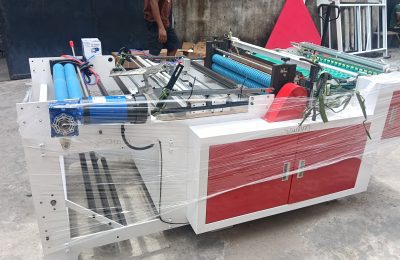 DRQ-800 side sealing bag making machine for PE and PP bag production in Lagos Nigeria