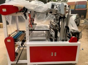 Double Deck Nylon Bag Making, Cutting, and Sealing Machine QGF-900