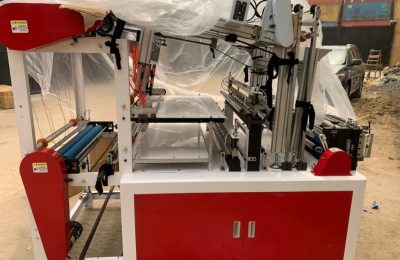 QGF-900 Double Deck Nylon Bag Making Cutting and Sealing Machine