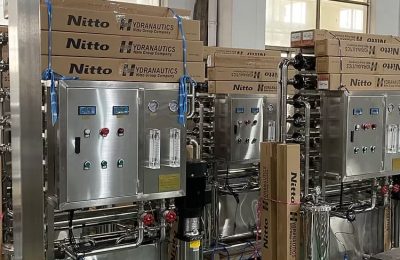 Reverse Osmosis Machine 2000L on display