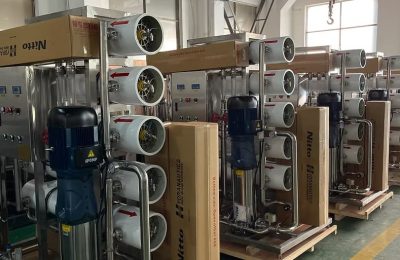 Reverse Osmosis Machine 5000L on display