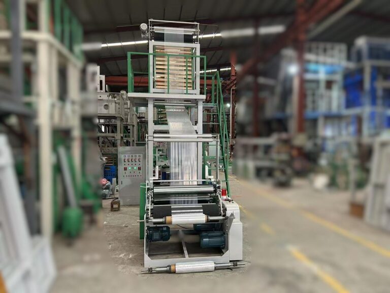 SJ-55 Double Layer PE Blown Film Extrusion Machine