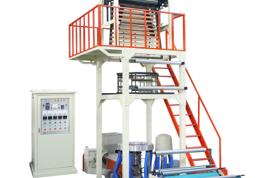 SJ-55 Nylon Extruder Machine – Double Winder LDPE/HDPE Film Blowing Machine
