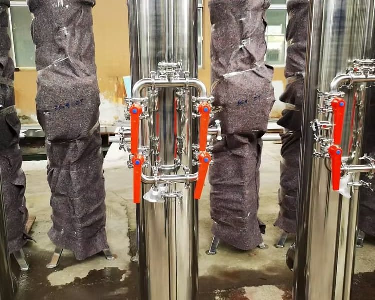 1000L stainless steel water filtration tank for commercial use