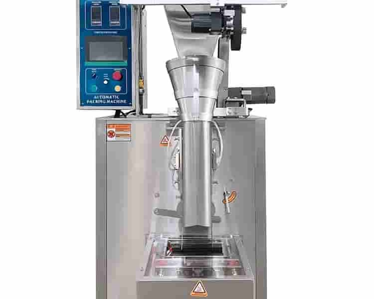 1kg automatic powder packaging machine with auto loader and conveyor for fast sachet sealing