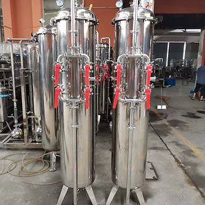 2000L Stainless Steel Water Filtration Tank | Industrial Purifier
