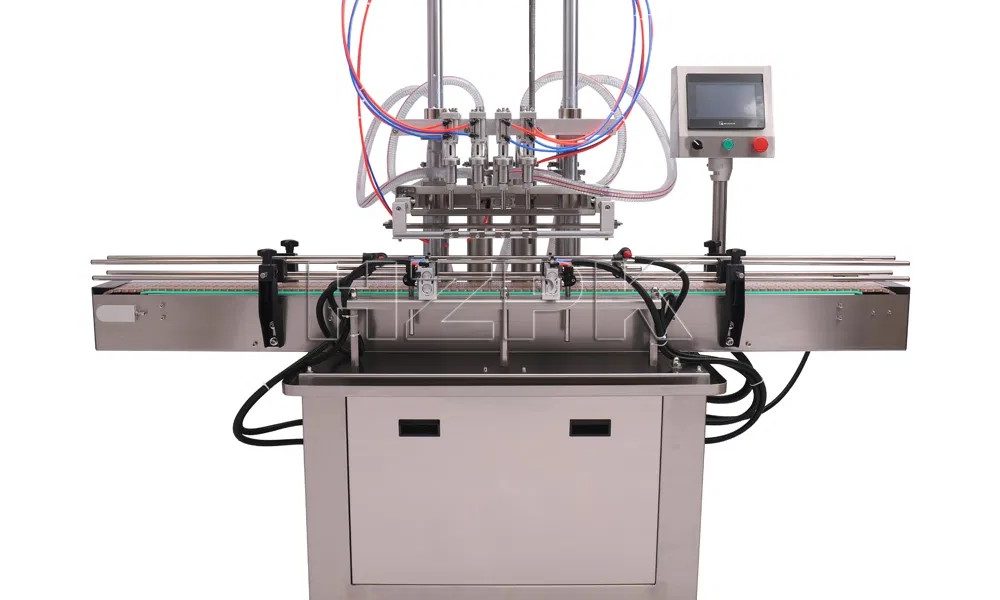 4 Nozzles Automatic Liquid Filling Machine