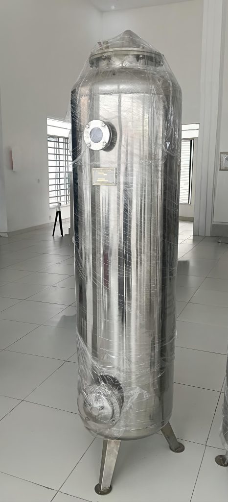 5000L stainless steel water treatment filter tank
