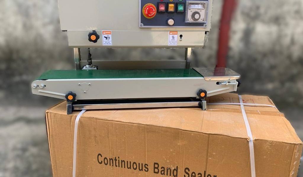 FR-900 Continuous Band Sealing Machine for high-speed packaging