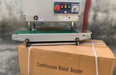 FR-900 Continuous Band Sealing Machine for high-speed packaging