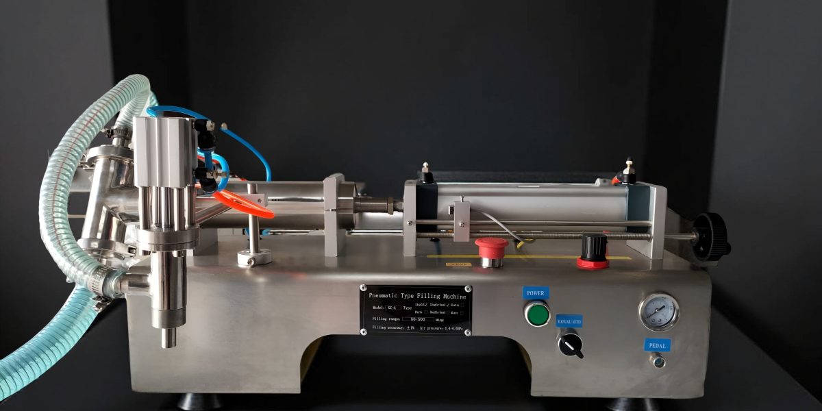 GC-A Semi-Automatic Table Top Pneumatic Liquid Filling Machine