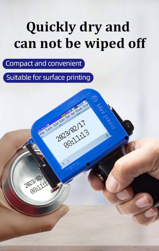 handheld mini inkjet coding Machine