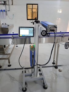 Automatic Laser Date Coding Machine