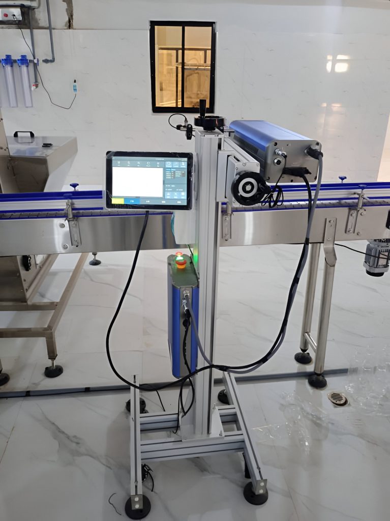 Automatic Laser Date Coding Machine